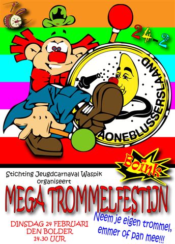 Lekker trommelen!!!!